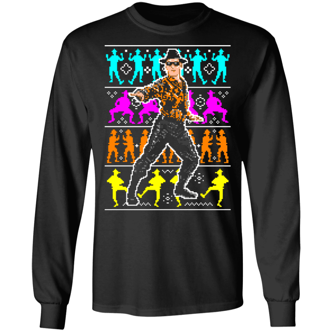 T-Shirts Black / S Enter Tayne Ment Men's Long Sleeve T-Shirt