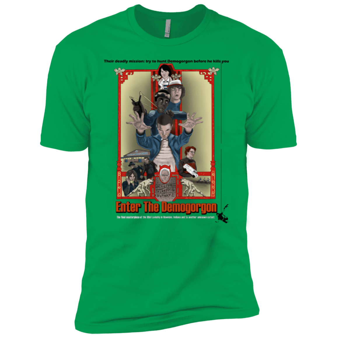 T-Shirts Kelly Green / YXS Enter the Dragon Boys Premium T-Shirt