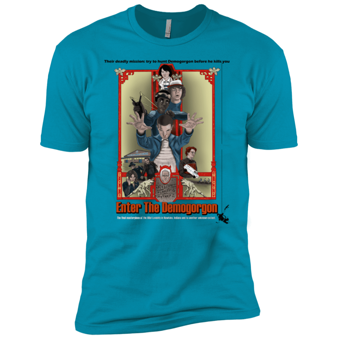 T-Shirts Turquoise / YXS Enter the Dragon Boys Premium T-Shirt