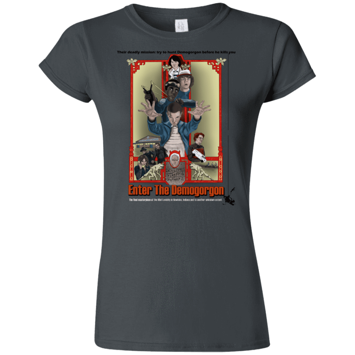 T-Shirts Charcoal / S Enter the Dragon Junior Slimmer-Fit T-Shirt