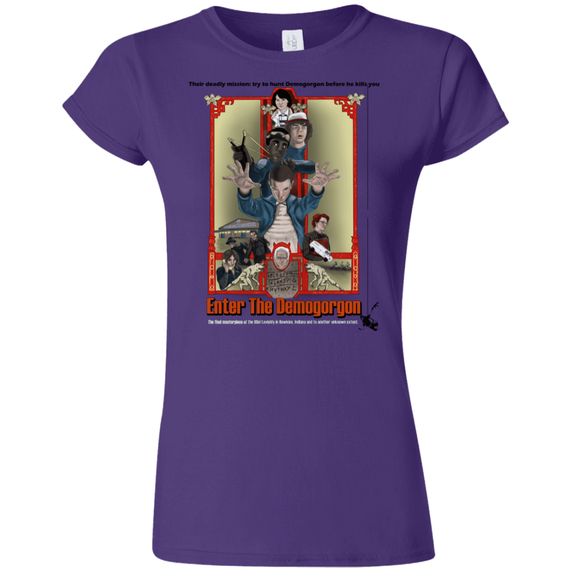 T-Shirts Purple / S Enter the Dragon Junior Slimmer-Fit T-Shirt