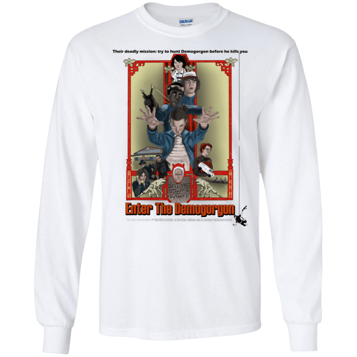 T-Shirts White / S Enter the Dragon Men's Long Sleeve T-Shirt
