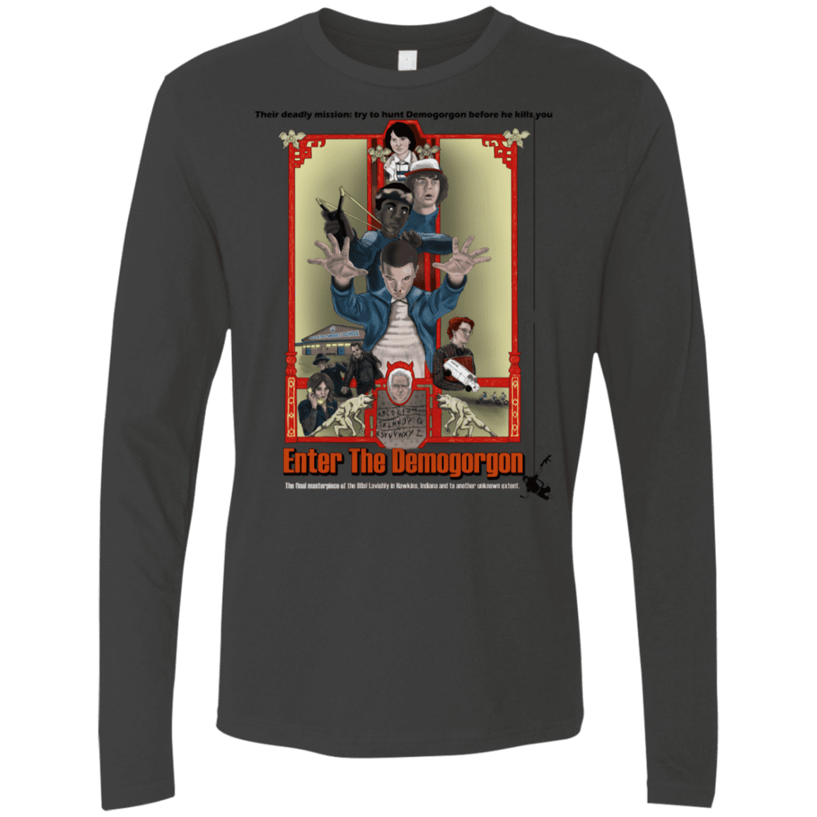 T-Shirts Heavy Metal / S Enter the Dragon Men's Premium Long Sleeve