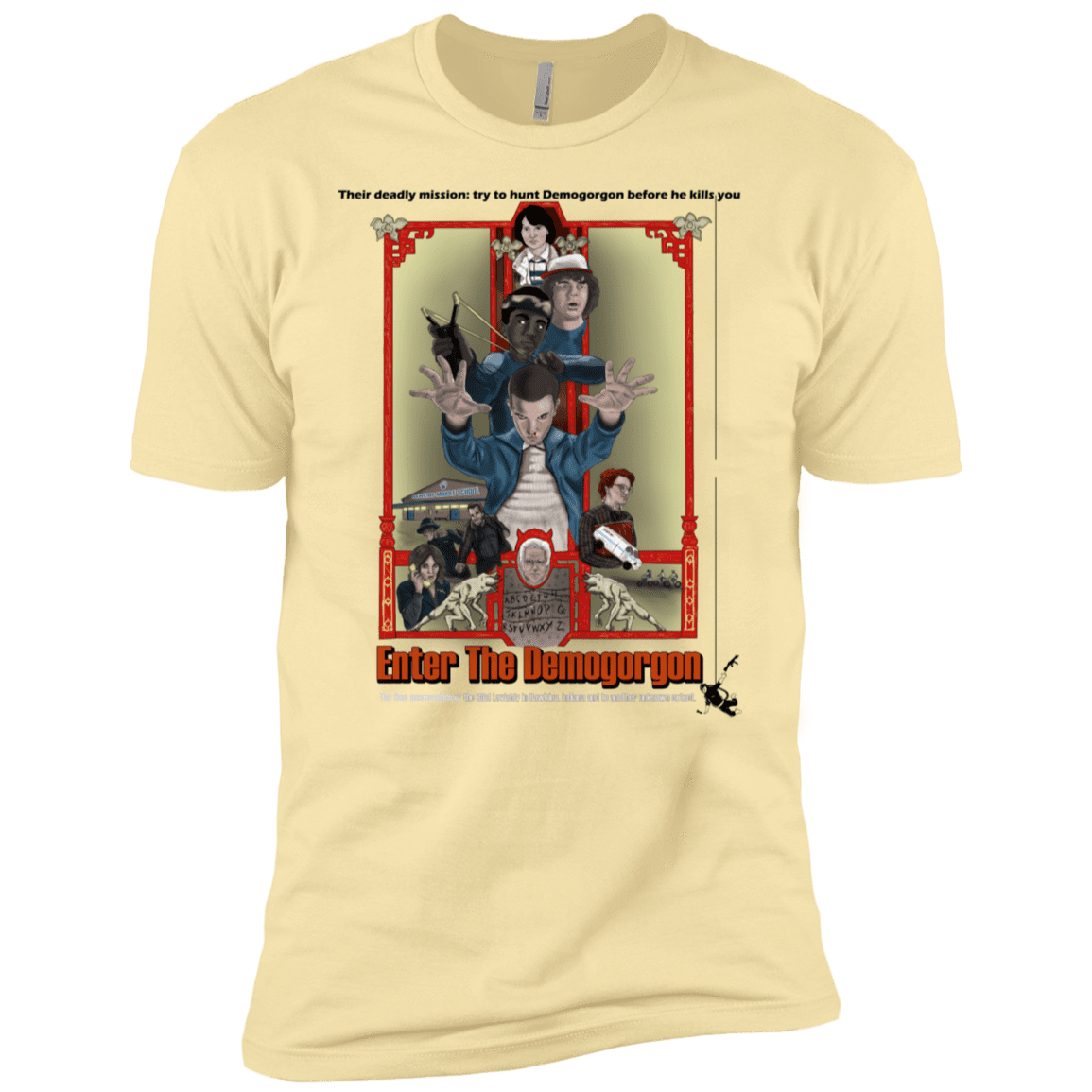 T-Shirts Banana Cream / X-Small Enter the Dragon Men's Premium T-Shirt