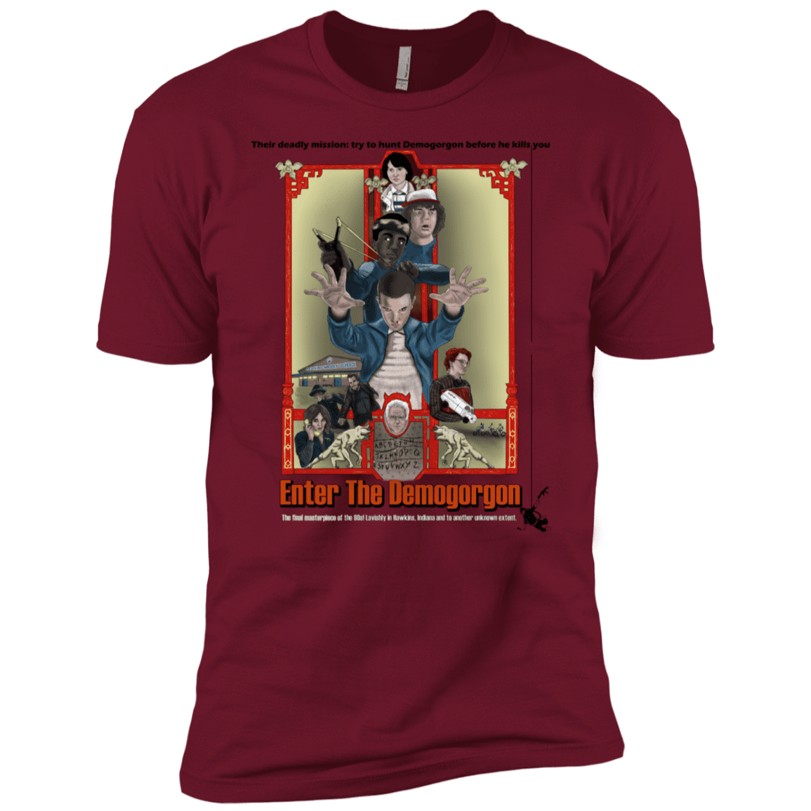 T-Shirts Cardinal / X-Small Enter the Dragon Men's Premium T-Shirt