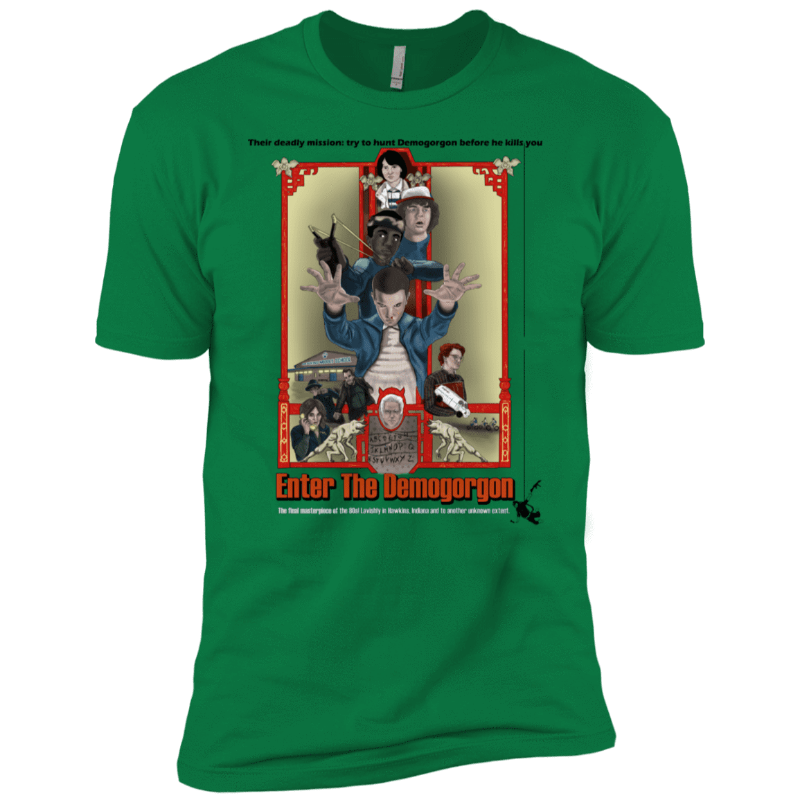 T-Shirts Kelly Green / X-Small Enter the Dragon Men's Premium T-Shirt