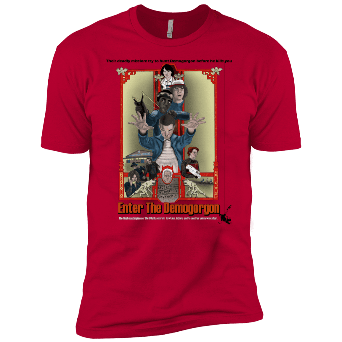 T-Shirts Red / X-Small Enter the Dragon Men's Premium T-Shirt