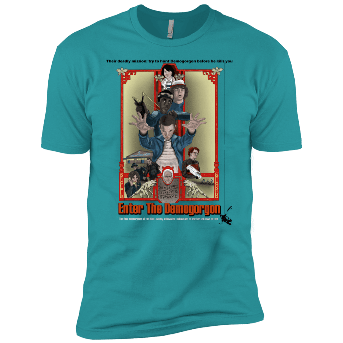 T-Shirts Tahiti Blue / X-Small Enter the Dragon Men's Premium T-Shirt