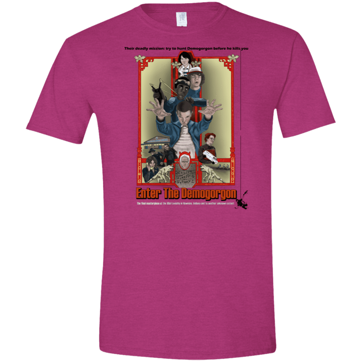 T-Shirts Antique Heliconia / S Enter the Dragon Men's Semi-Fitted Softstyle