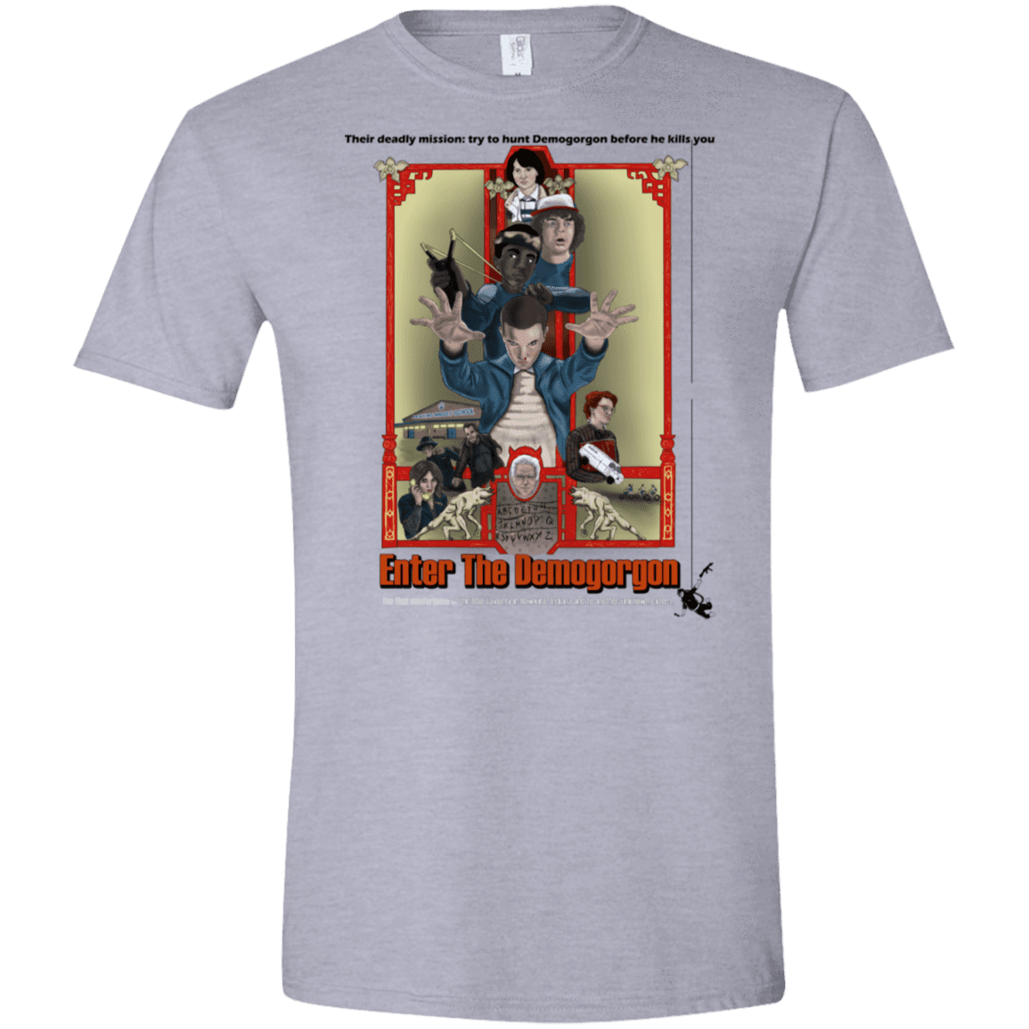 T-Shirts Sport Grey / X-Small Enter the Dragon Men's Semi-Fitted Softstyle