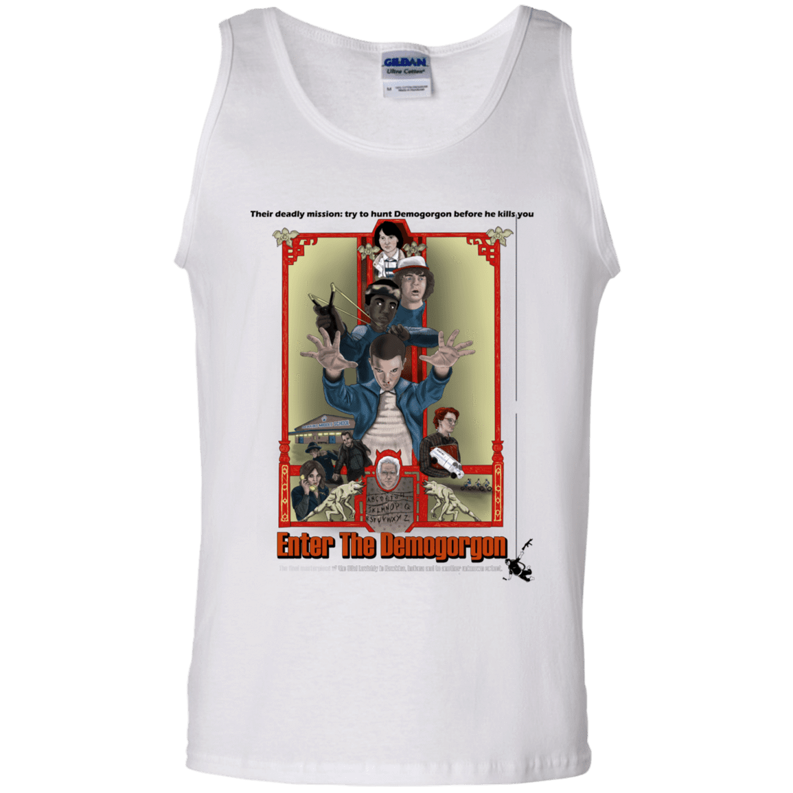 T-Shirts White / S Enter the Dragon Men's Tank Top