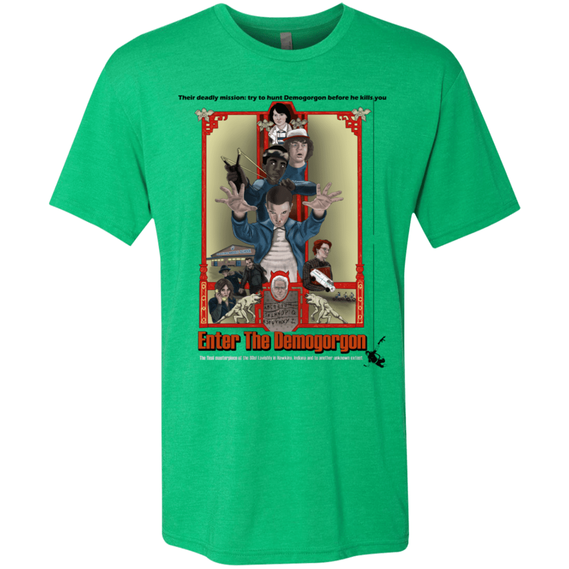 T-Shirts Envy / S Enter the Dragon Men's Triblend T-Shirt