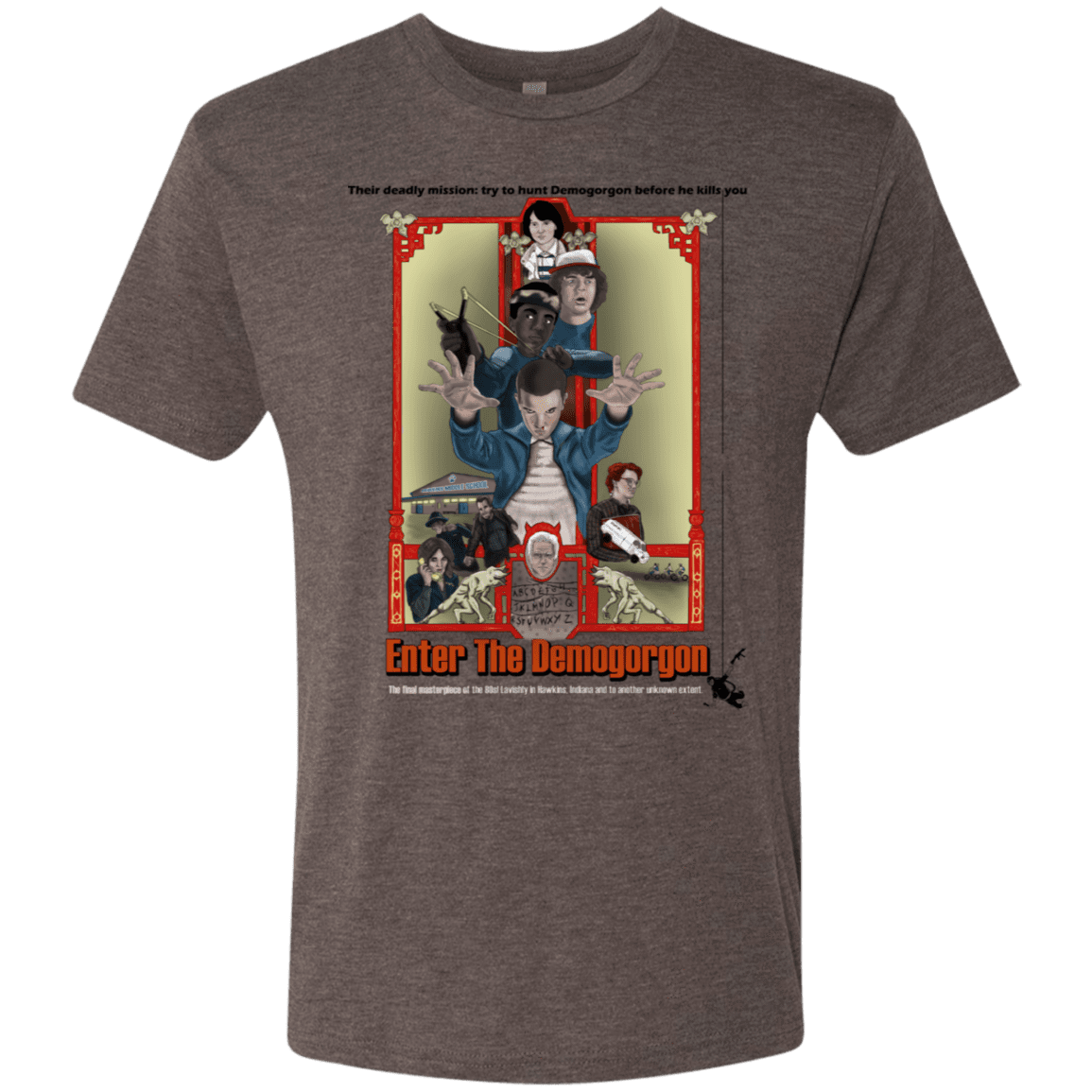 T-Shirts Macchiato / S Enter the Dragon Men's Triblend T-Shirt