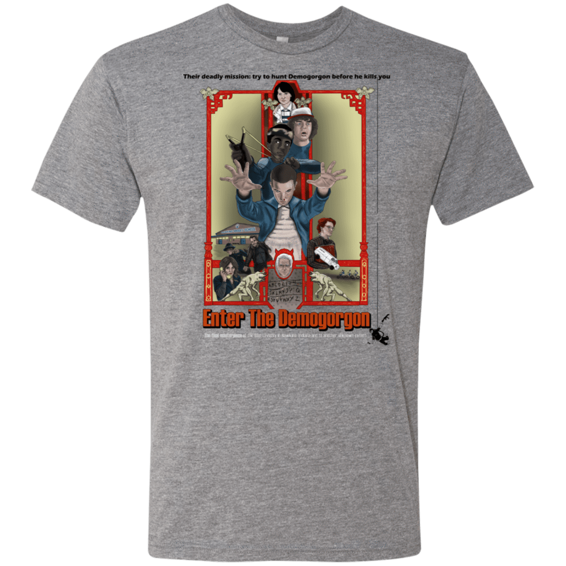 T-Shirts Premium Heather / S Enter the Dragon Men's Triblend T-Shirt