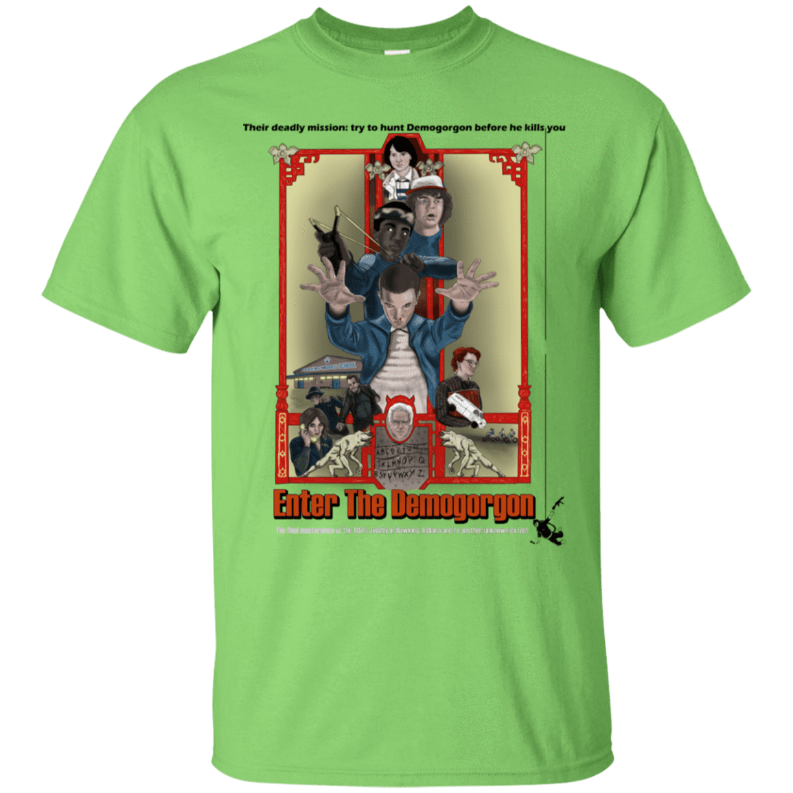 T-Shirts Lime / S Enter the Dragon T-Shirt