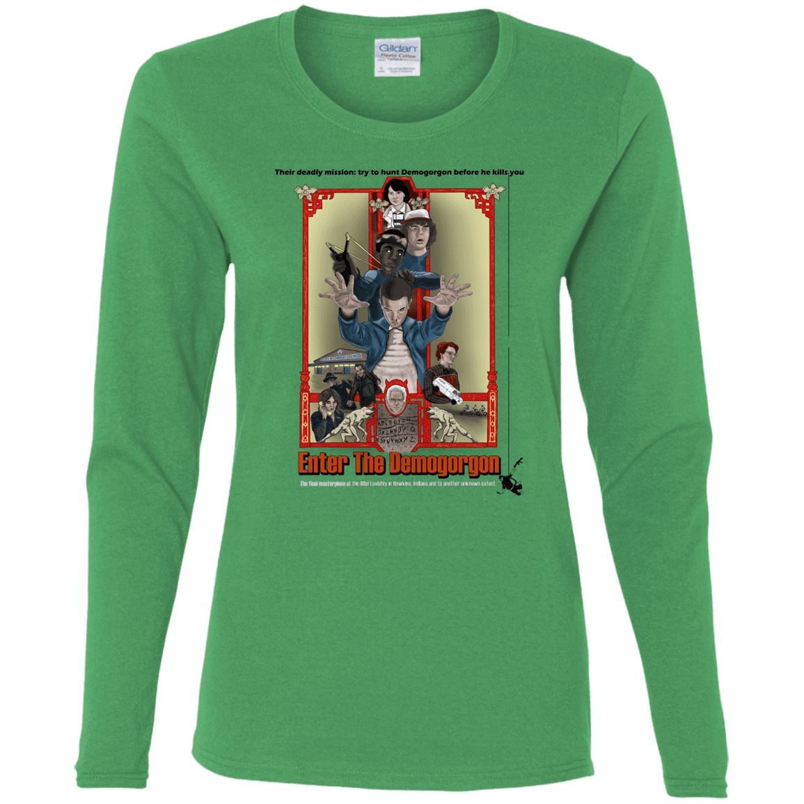 T-Shirts Irish Green / S Enter the Dragon Women's Long Sleeve T-Shirt