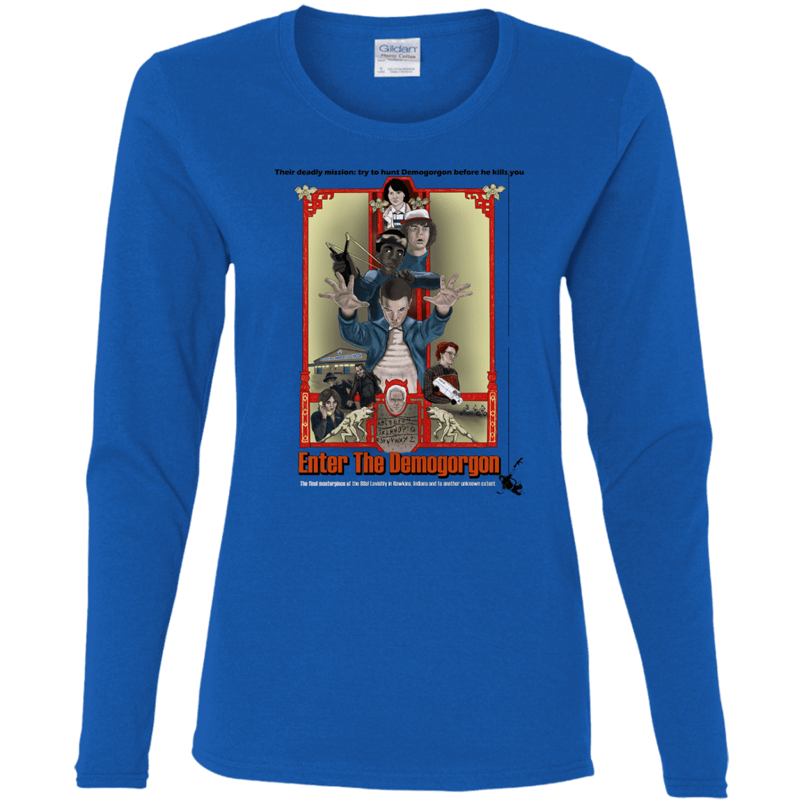 T-Shirts Royal / S Enter the Dragon Women's Long Sleeve T-Shirt
