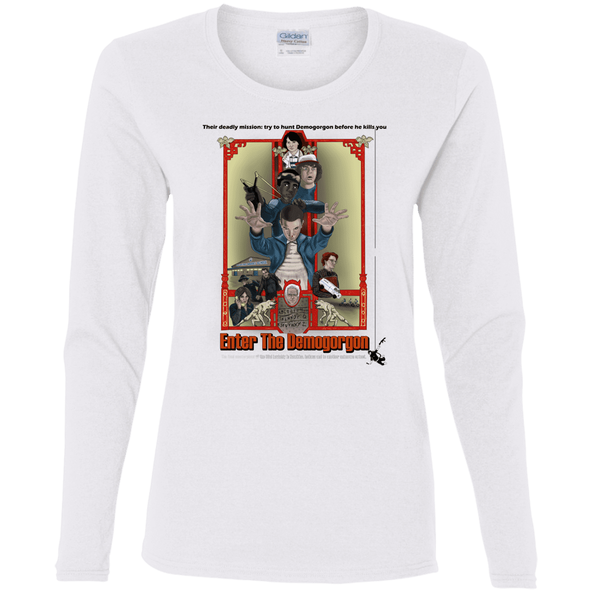 T-Shirts White / S Enter the Dragon Women's Long Sleeve T-Shirt