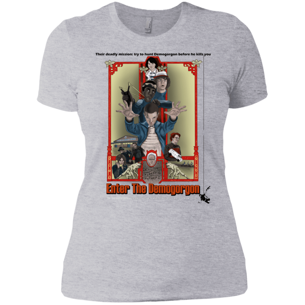 T-Shirts Heather Grey / X-Small Enter the Dragon Women's Premium T-Shirt