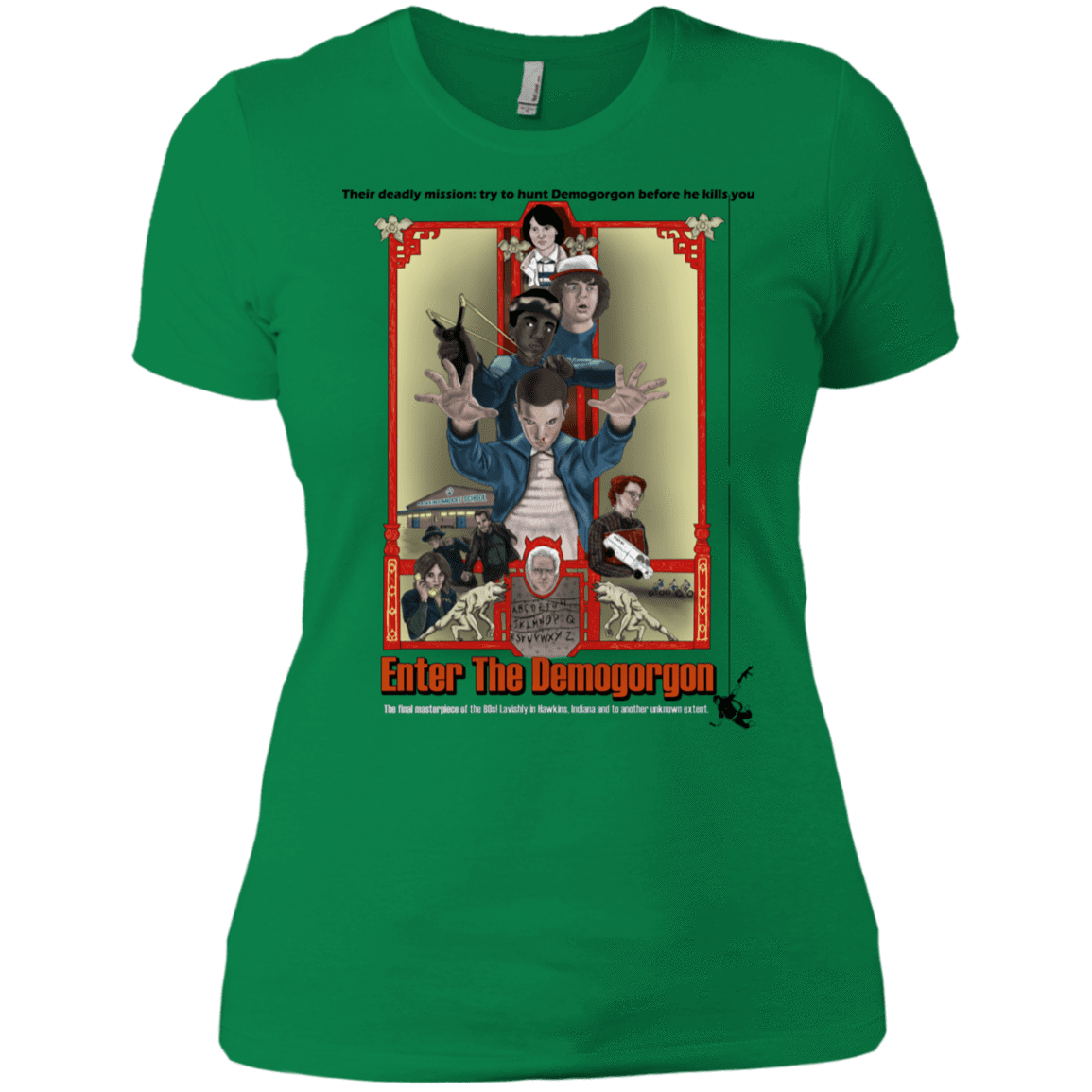 T-Shirts Kelly Green / X-Small Enter the Dragon Women's Premium T-Shirt