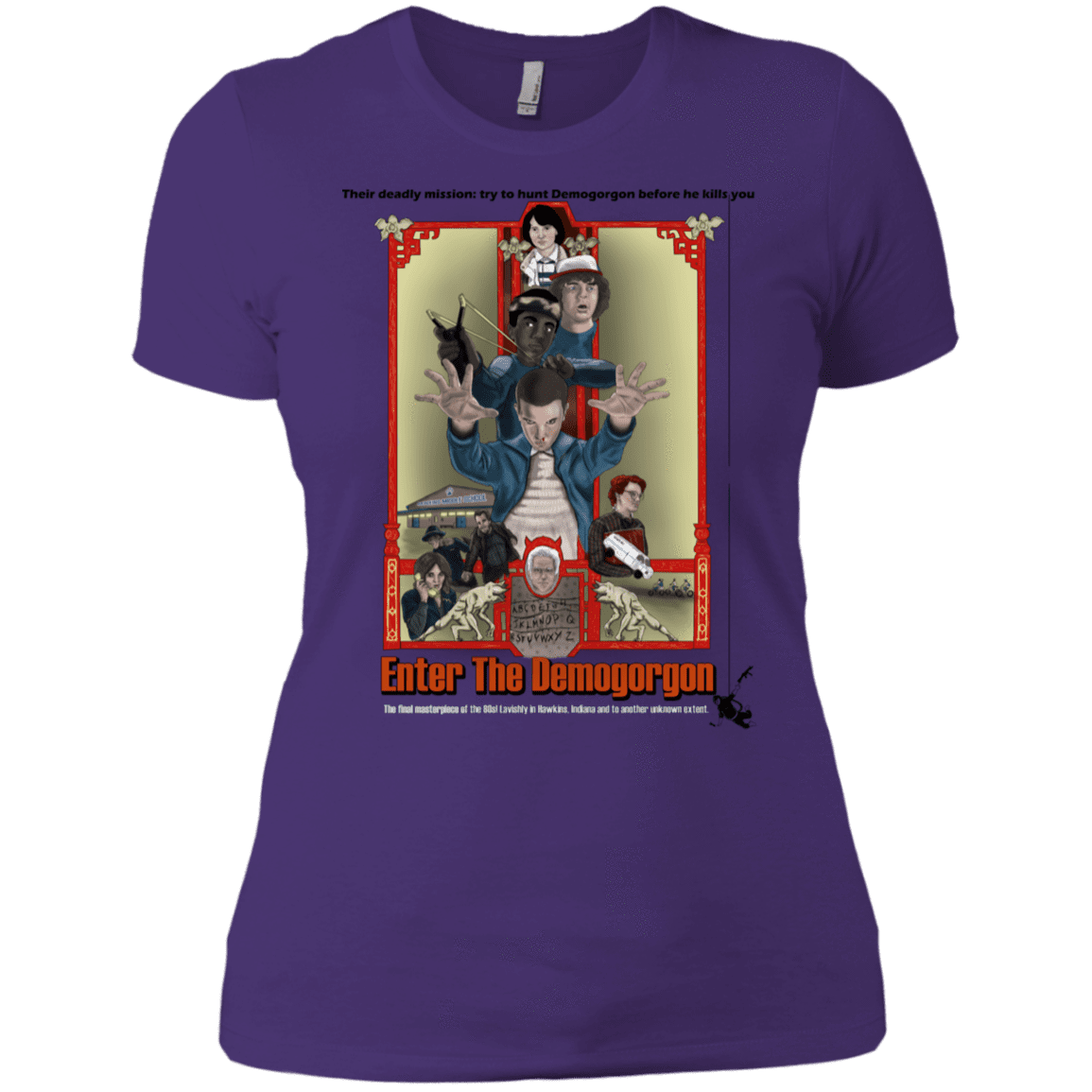 T-Shirts Purple Rush/ / X-Small Enter the Dragon Women's Premium T-Shirt