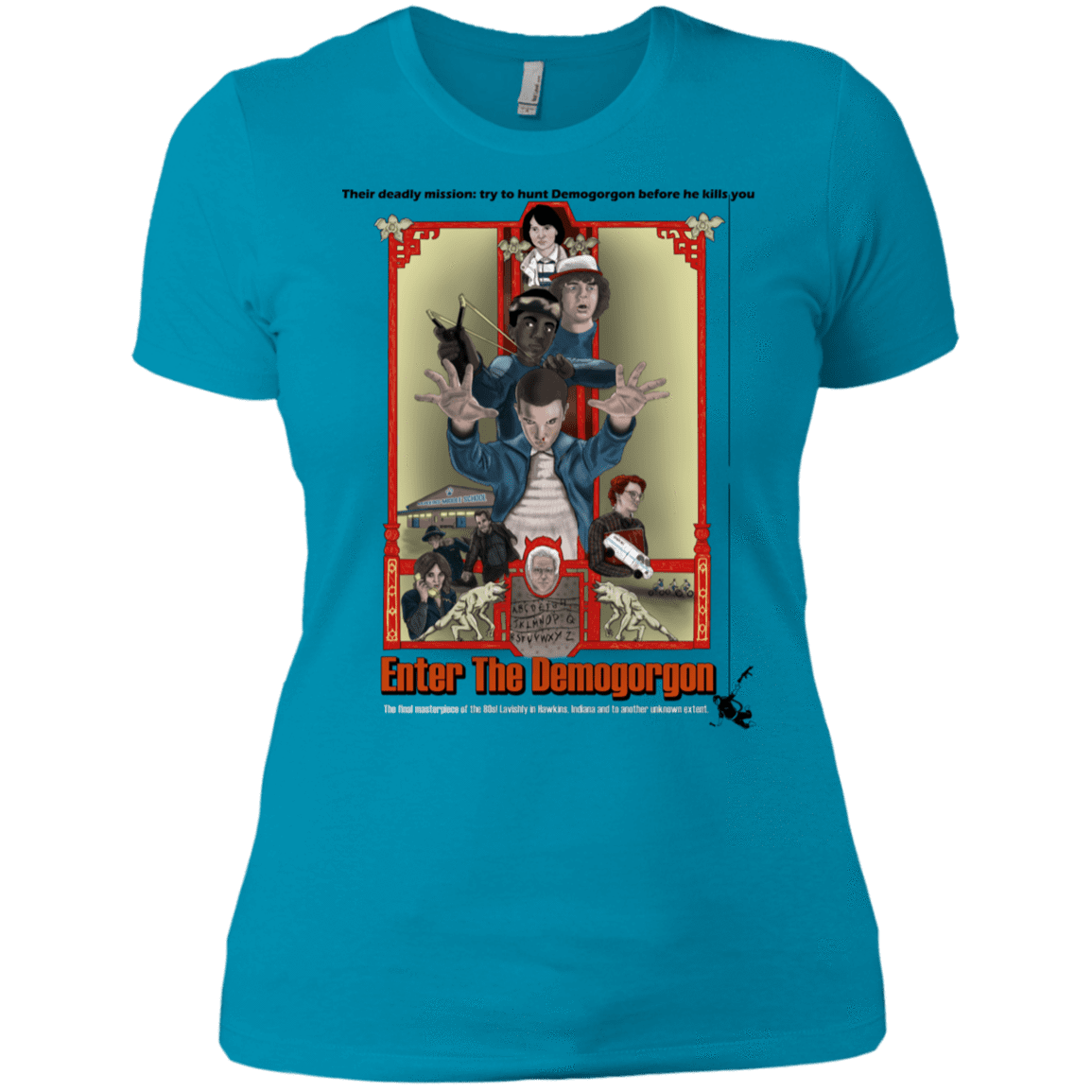 T-Shirts Turquoise / X-Small Enter the Dragon Women's Premium T-Shirt