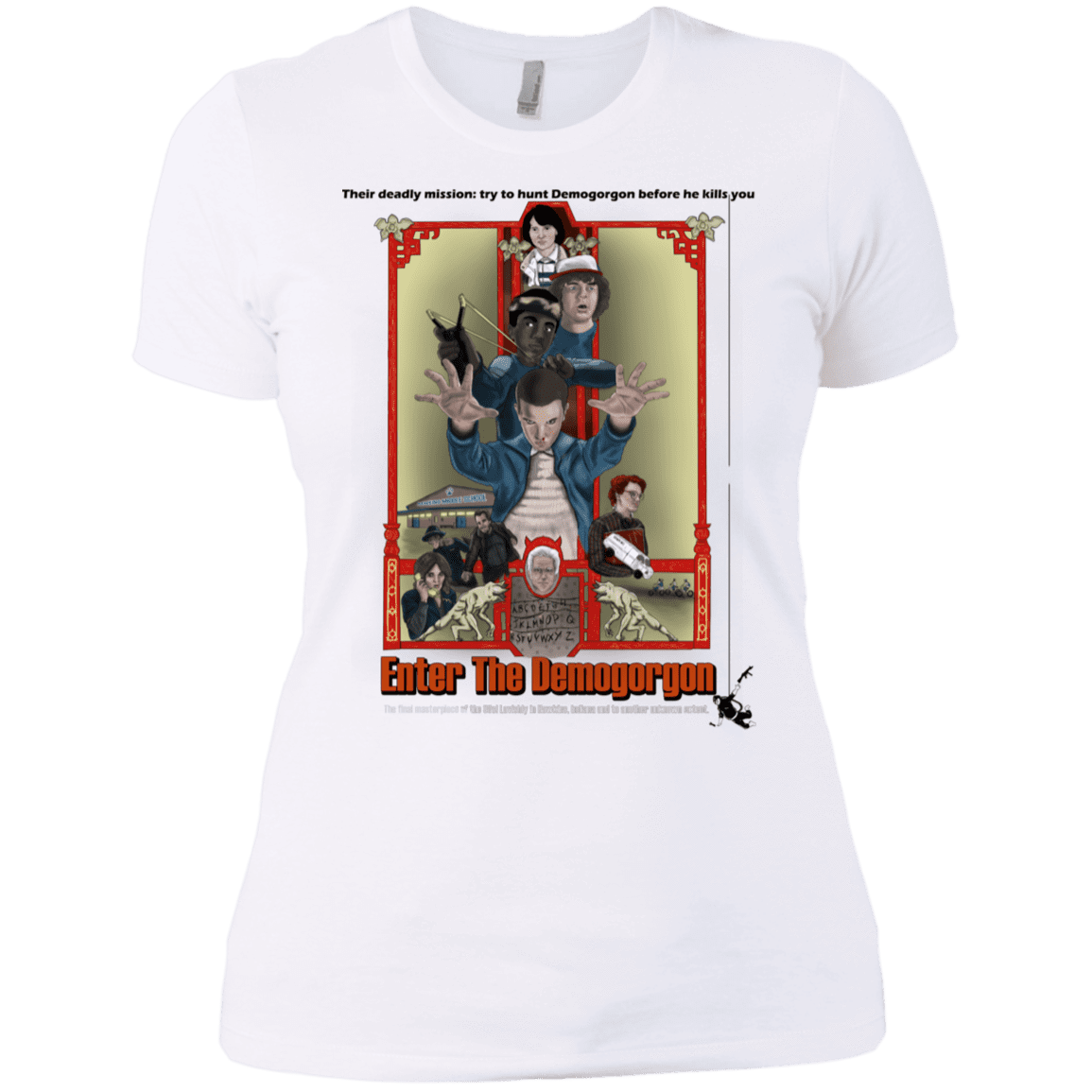 T-Shirts White / X-Small Enter the Dragon Women's Premium T-Shirt