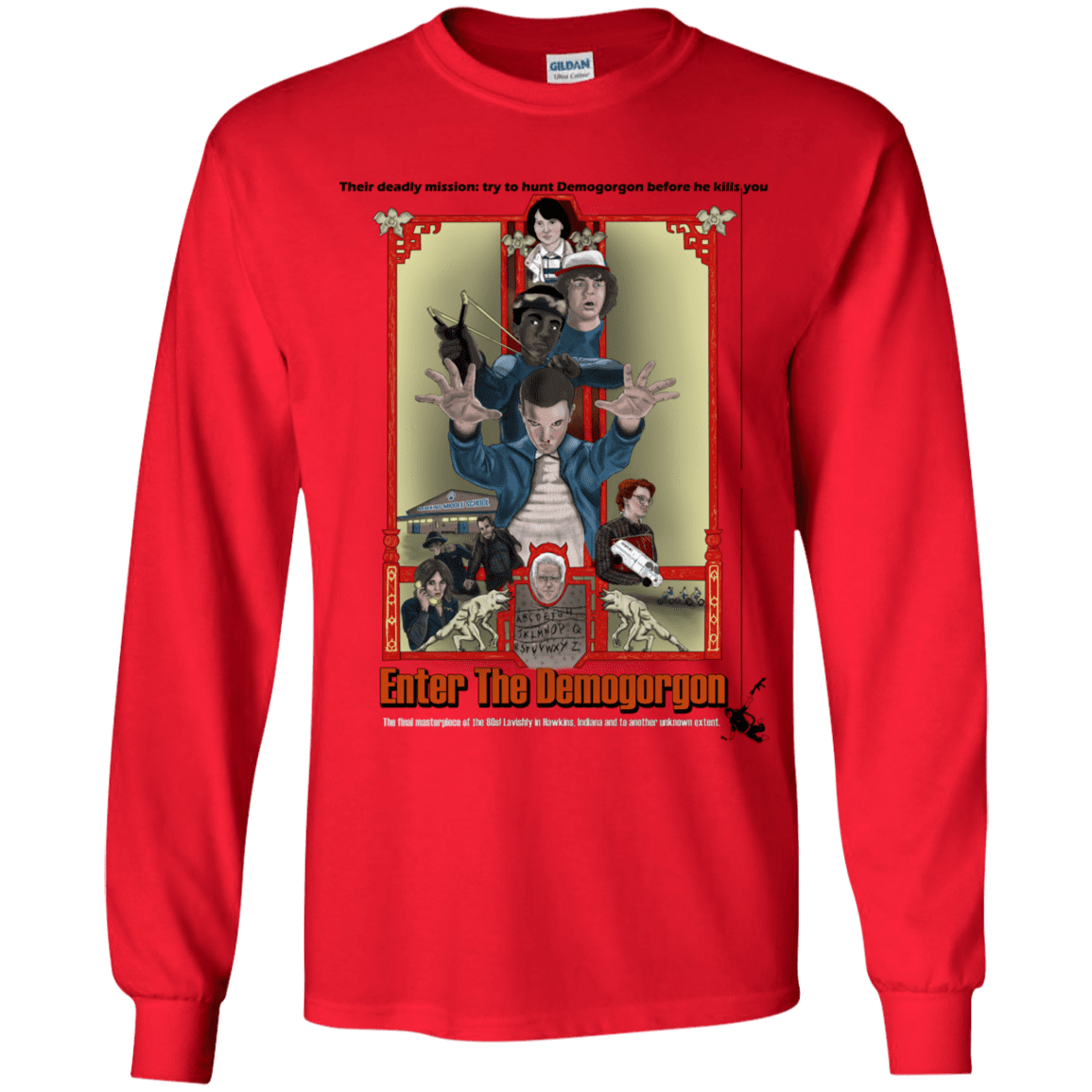 T-Shirts Red / YS Enter the Dragon Youth Long Sleeve T-Shirt