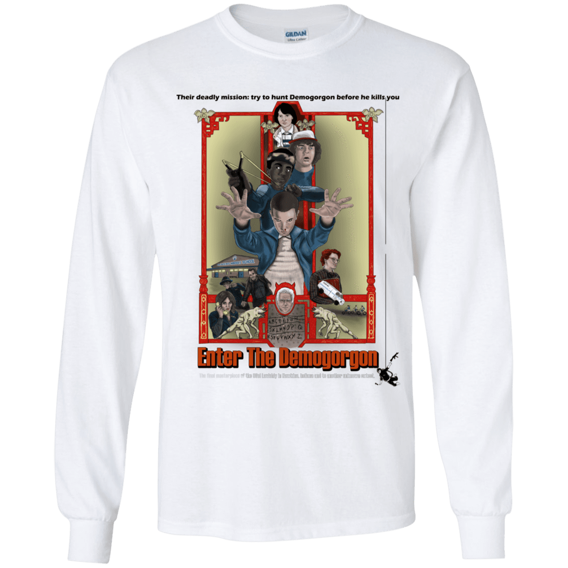T-Shirts White / YS Enter the Dragon Youth Long Sleeve T-Shirt