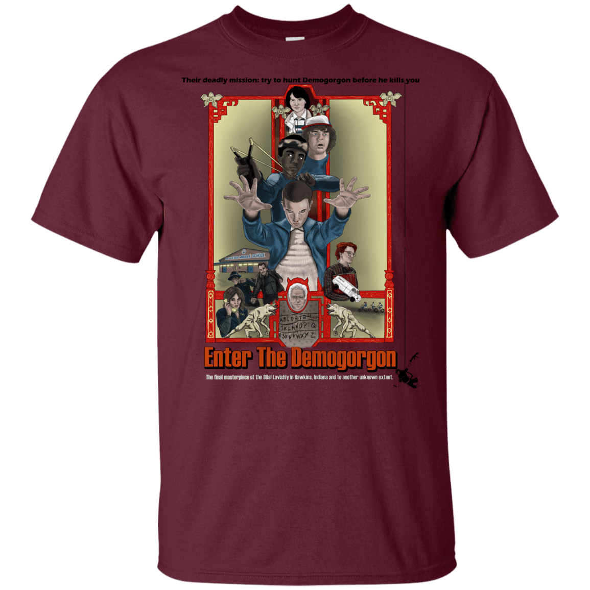 T-Shirts Maroon / YXS Enter the Dragon Youth T-Shirt