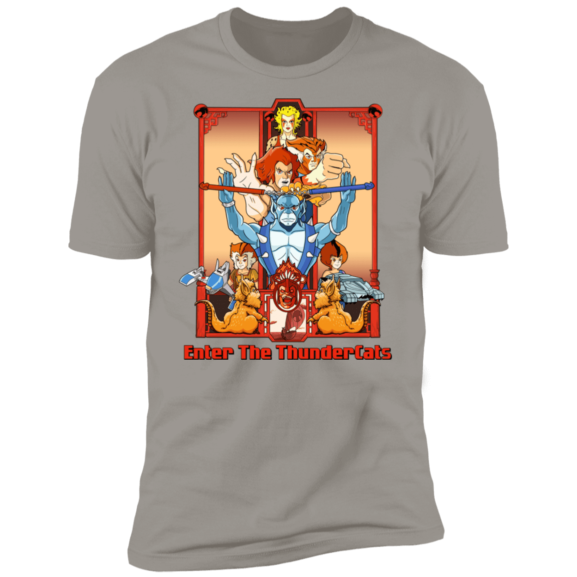 T-Shirts Light Grey / S Enter The Thundercats Men's Premium T-Shirt