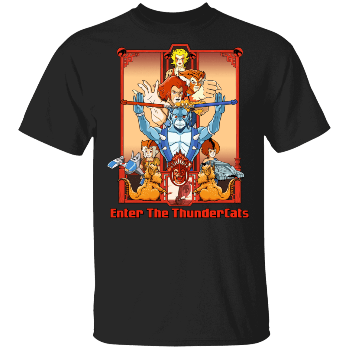 T-Shirts Black / S Enter The Thundercats T-Shirt