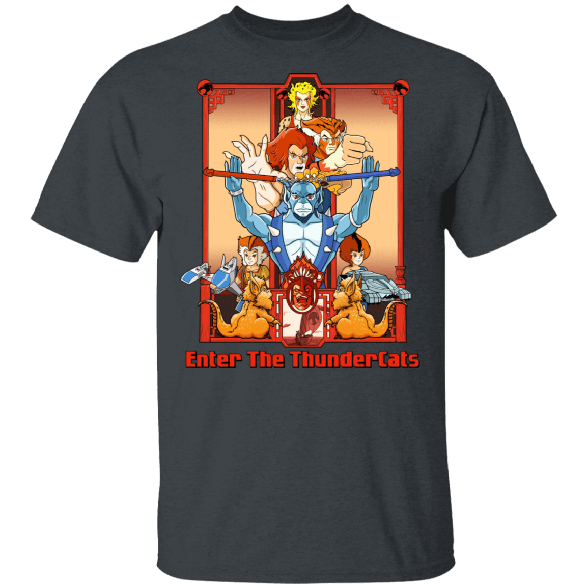 T-Shirts Dark Heather / S Enter The Thundercats T-Shirt