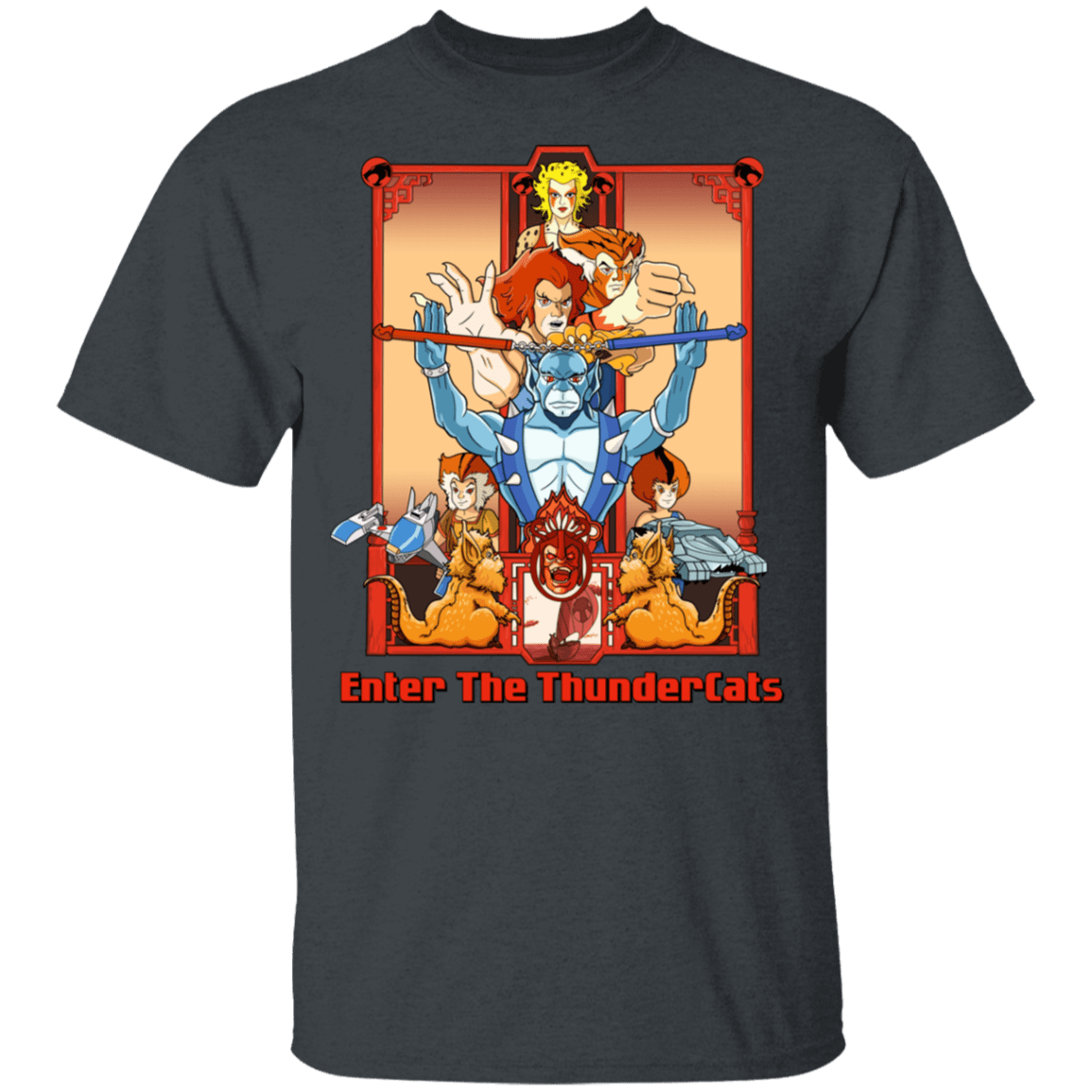 T-Shirts Dark Heather / YXS Enter The Thundercats Youth T-Shirt