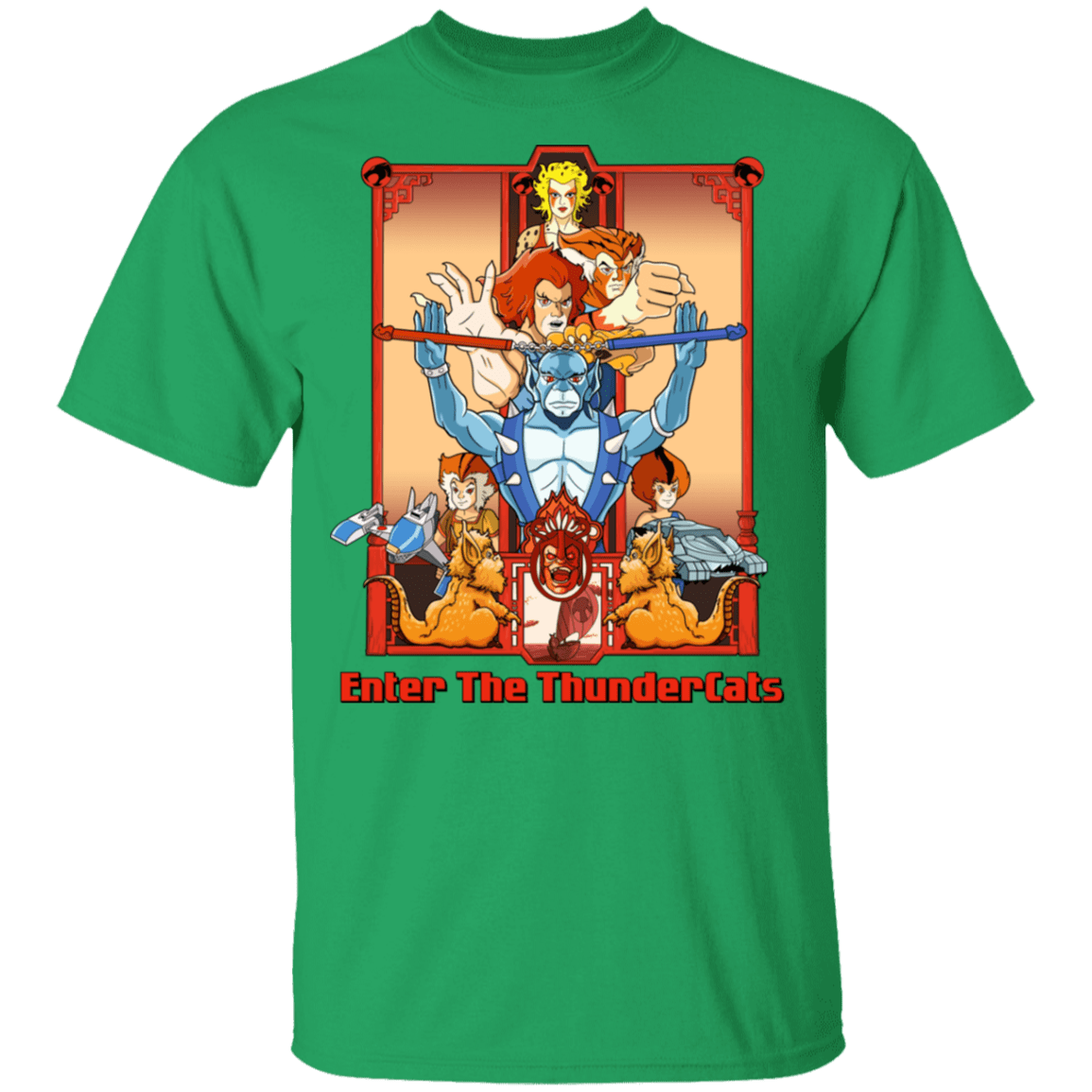 T-Shirts Irish Green / YXS Enter The Thundercats Youth T-Shirt