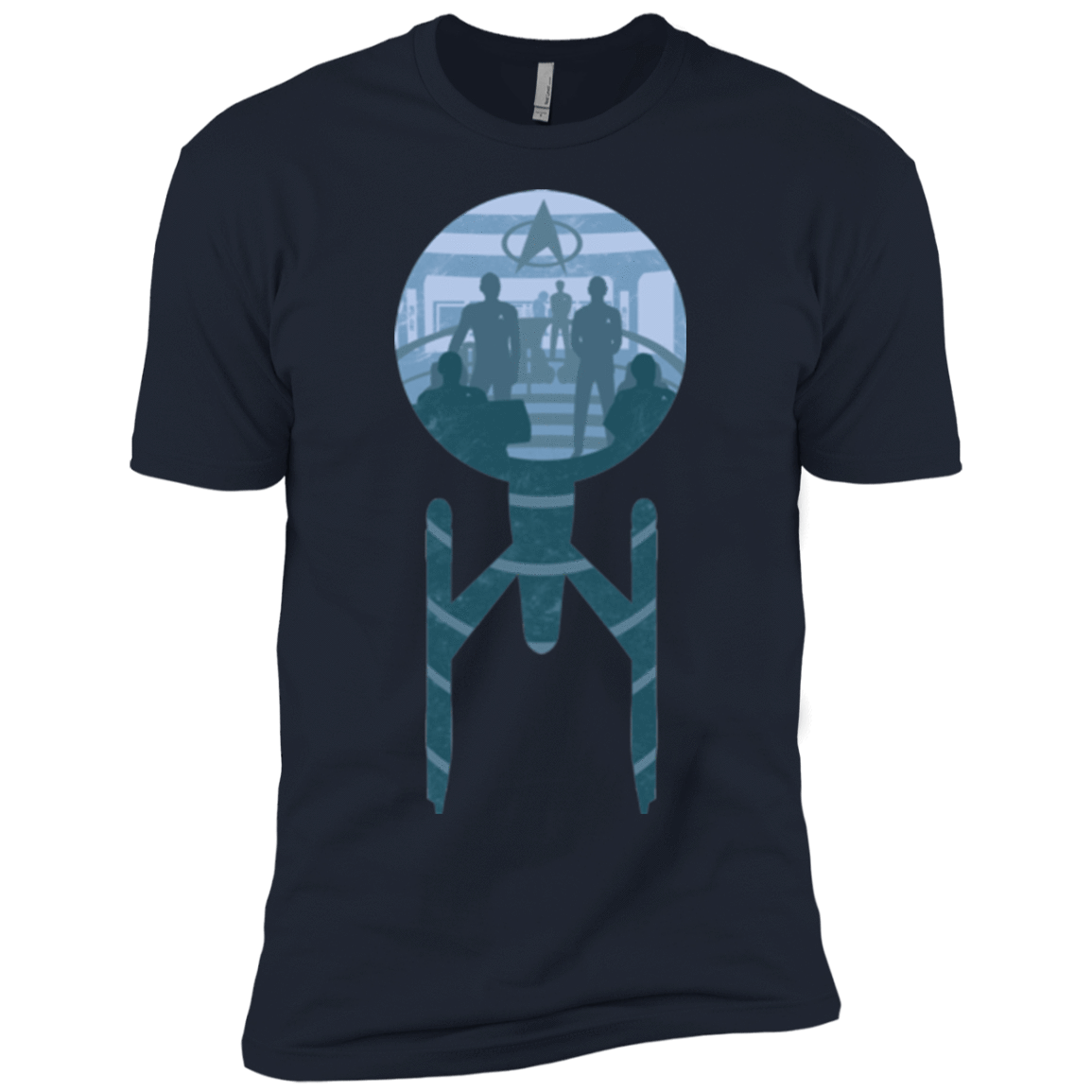 T-Shirts Midnight Navy / YXS Enterprise Crew Boys Premium T-Shirt
