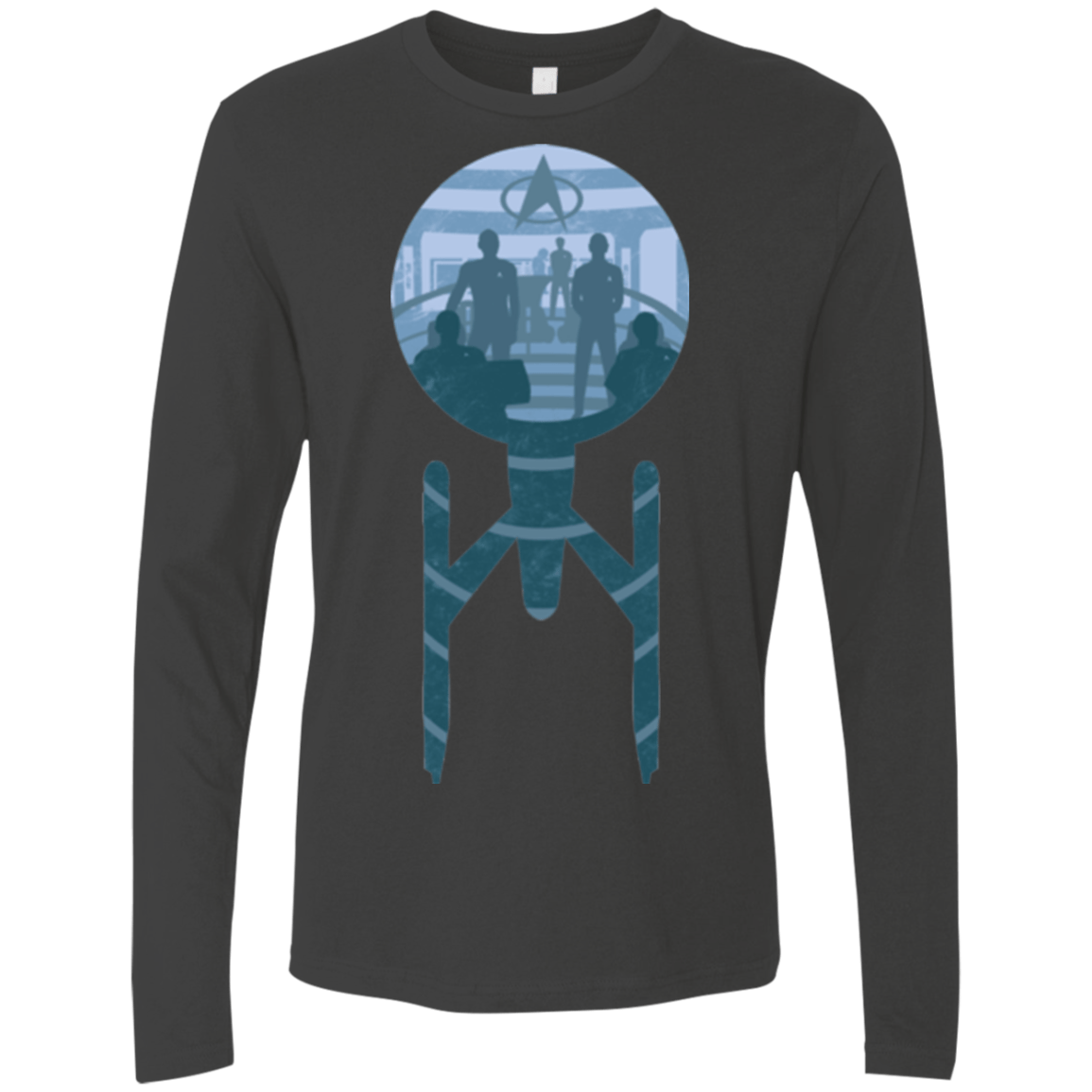 T-Shirts Heavy Metal / Small Enterprise Crew Men's Premium Long Sleeve