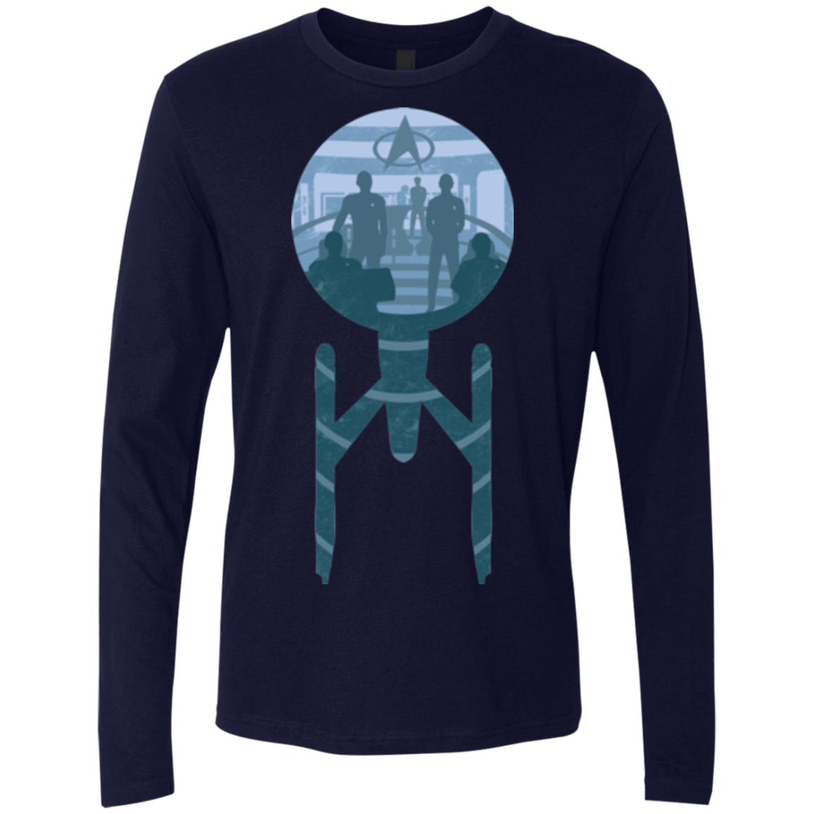 T-Shirts Midnight Navy / Small Enterprise Crew Men's Premium Long Sleeve