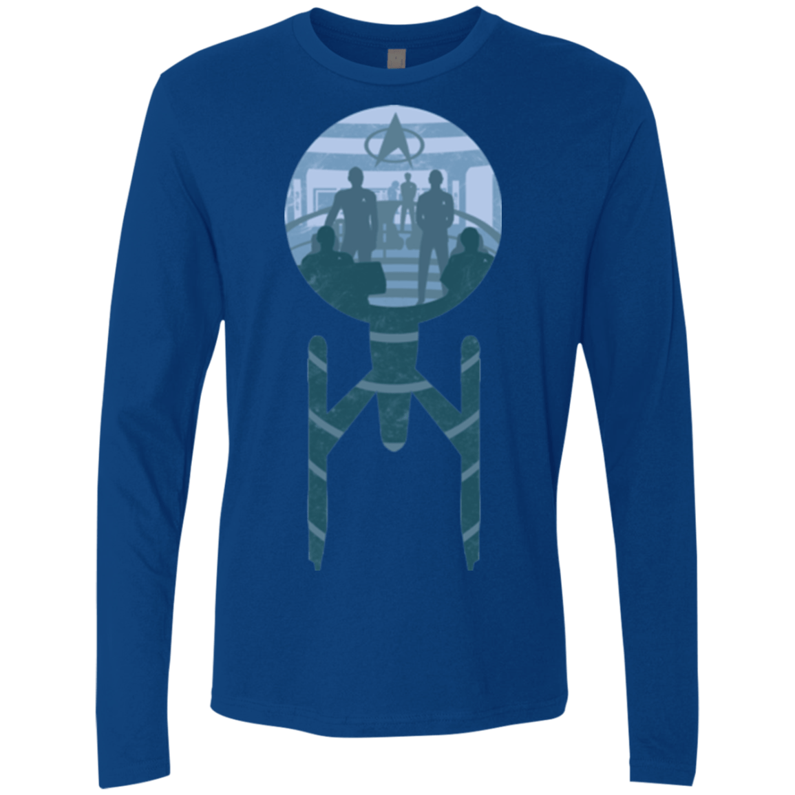 T-Shirts Royal / Small Enterprise Crew Men's Premium Long Sleeve