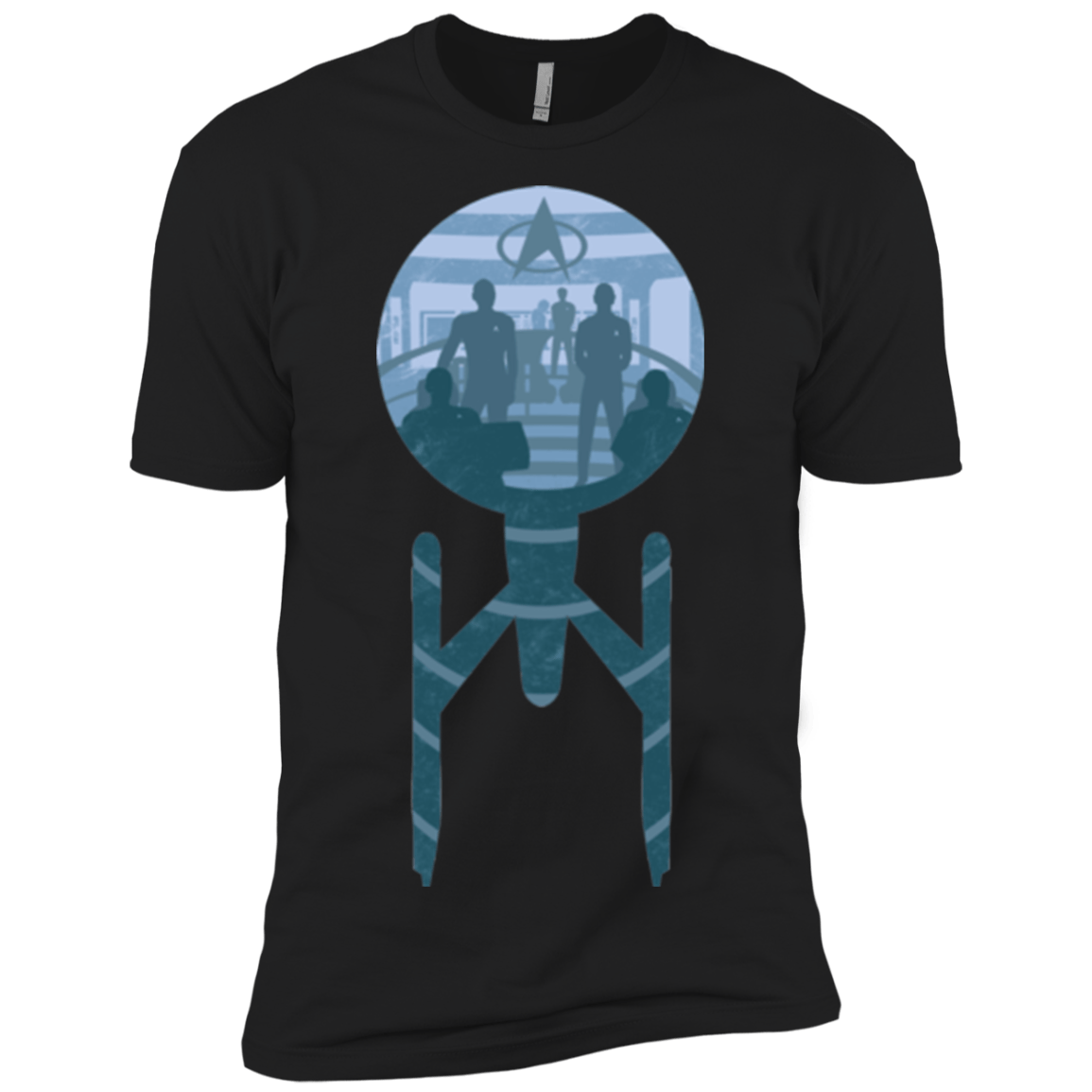 T-Shirts Black / X-Small Enterprise Crew Men's Premium T-Shirt