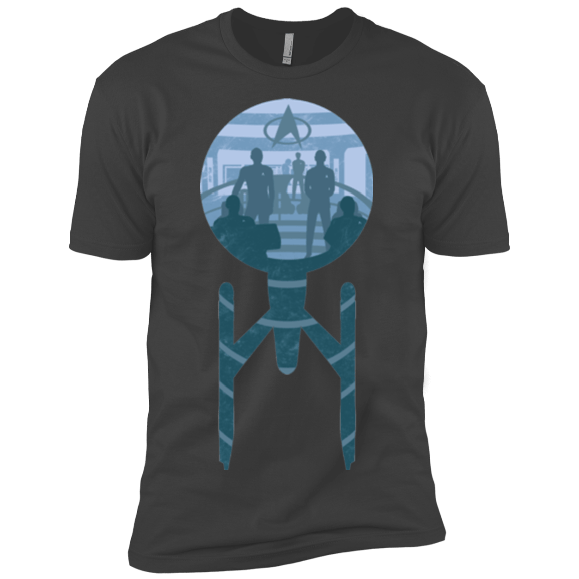 T-Shirts Heavy Metal / X-Small Enterprise Crew Men's Premium T-Shirt