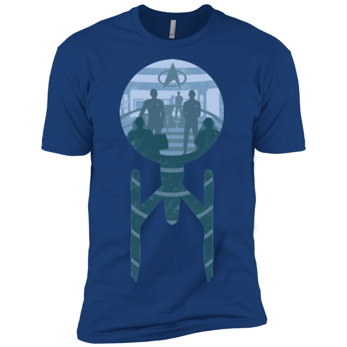 T-Shirts Royal / X-Small Enterprise Crew Men's Premium T-Shirt