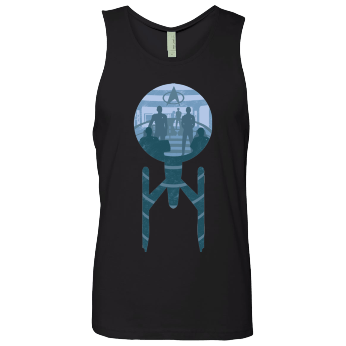 T-Shirts Black / Small Enterprise Crew Men's Premium Tank Top