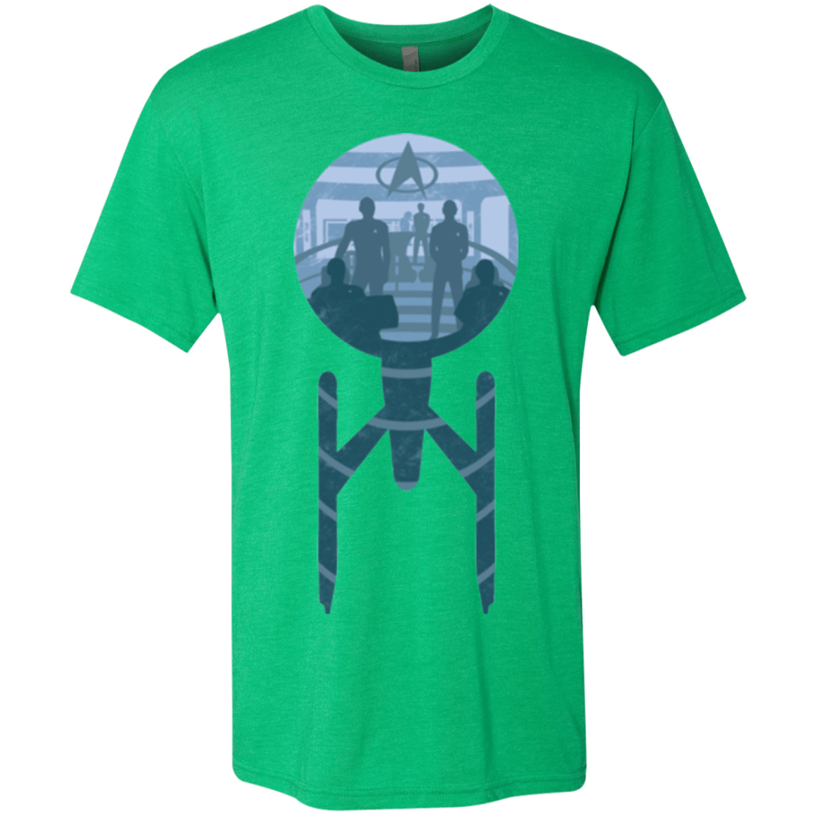 T-Shirts Envy / Small Enterprise Crew Men's Triblend T-Shirt
