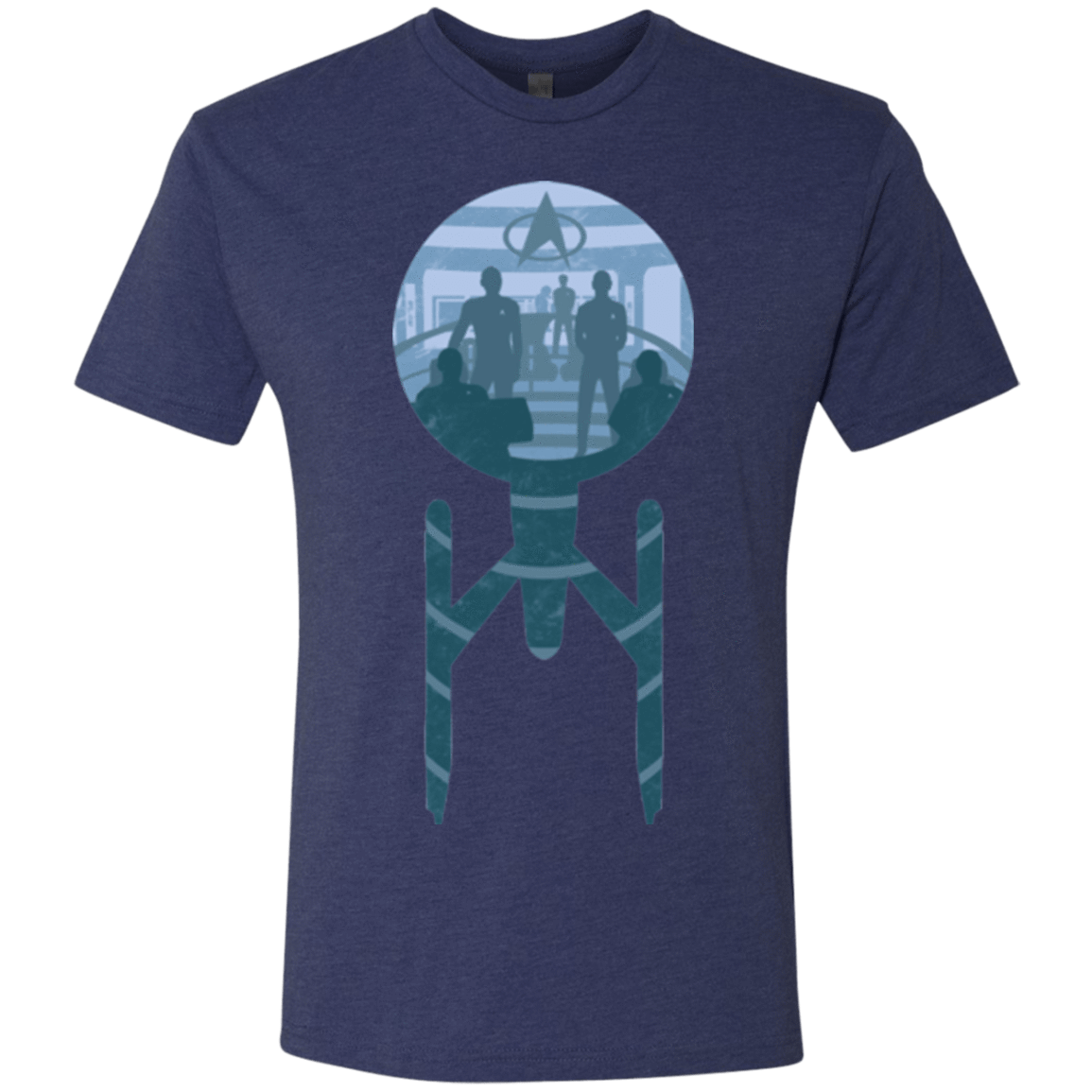 T-Shirts Vintage Navy / Small Enterprise Crew Men's Triblend T-Shirt