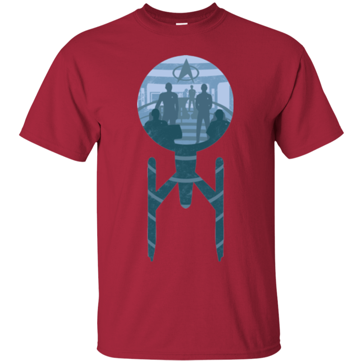 T-Shirts Cardinal / Small Enterprise Crew T-Shirt