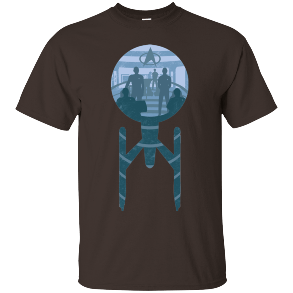 T-Shirts Dark Chocolate / Small Enterprise Crew T-Shirt