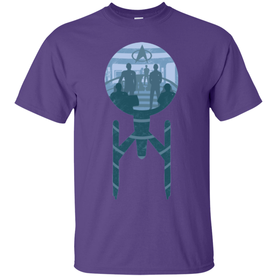 T-Shirts Purple / Small Enterprise Crew T-Shirt
