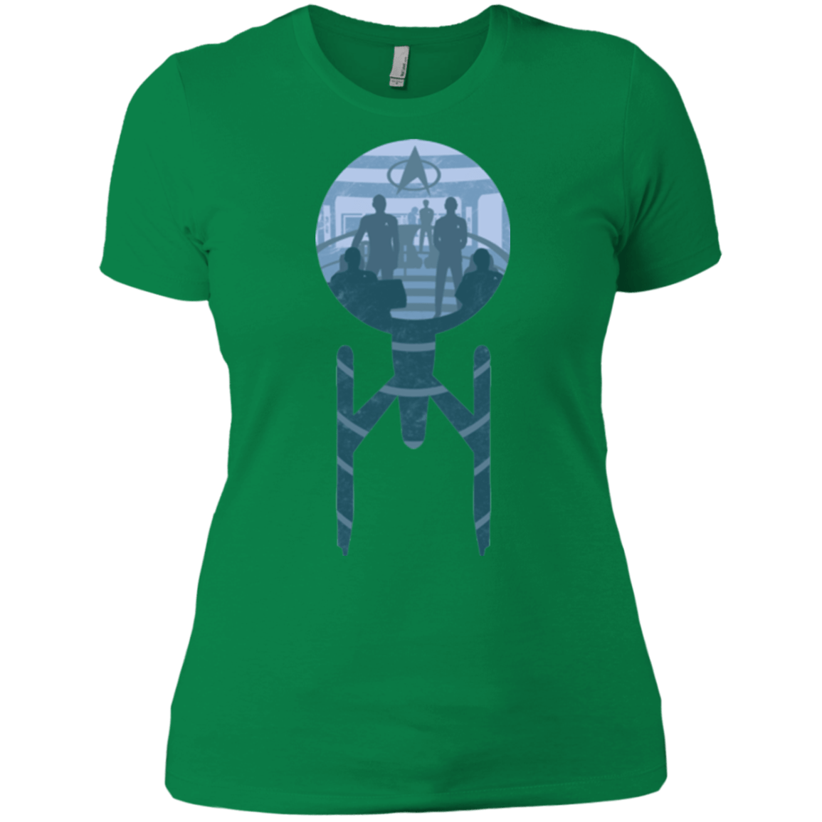 T-Shirts Kelly Green / X-Small Enterprise Crew Women's Premium T-Shirt