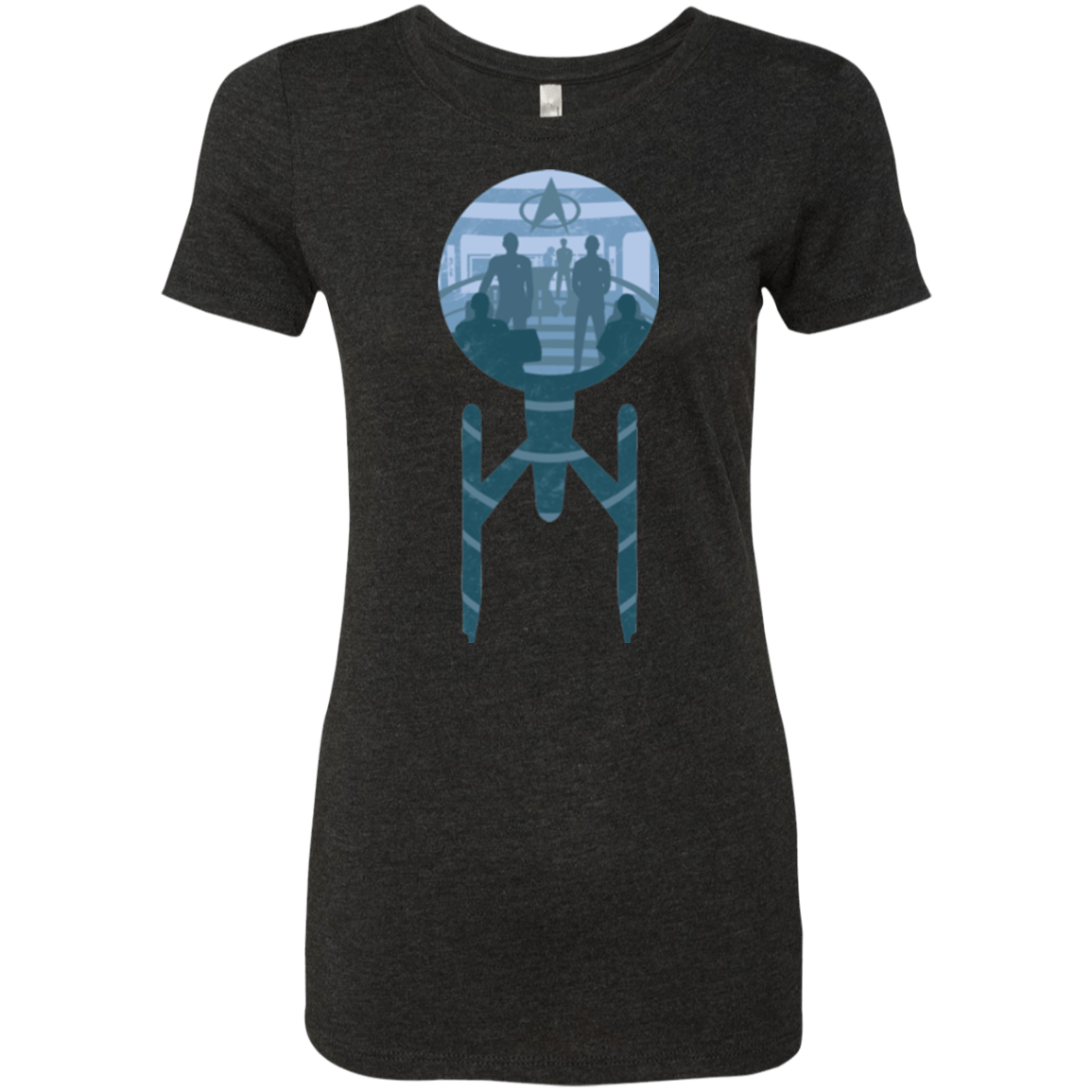 T-Shirts Vintage Black / Small Enterprise Crew Women's Triblend T-Shirt